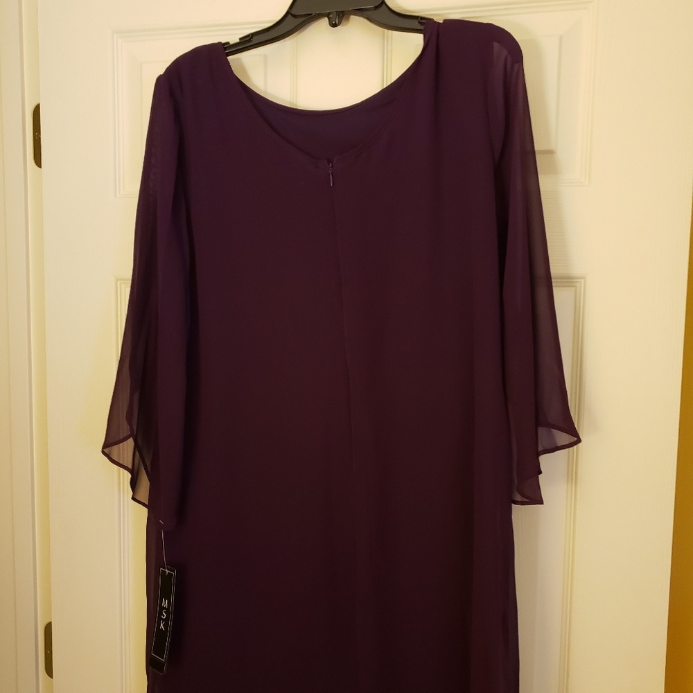 Plum colored dress